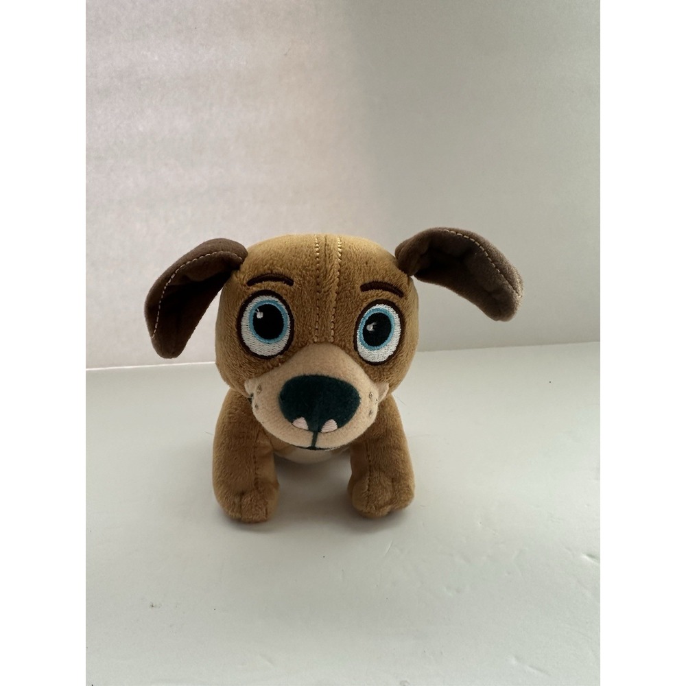 Disney Junior Puppy Dog Pals Rolly Plush 7" Just Play Brown Pug Dog Toy